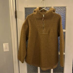 women’s oversized fleece hoodie